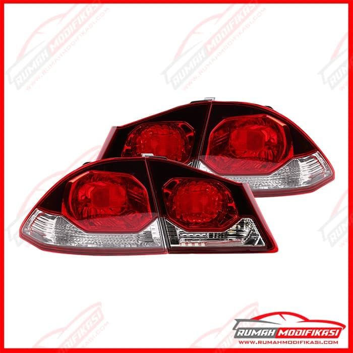 STOP LAMP HONDA CIVIC FD 2006-2011 - RED CLEAR - TYC
