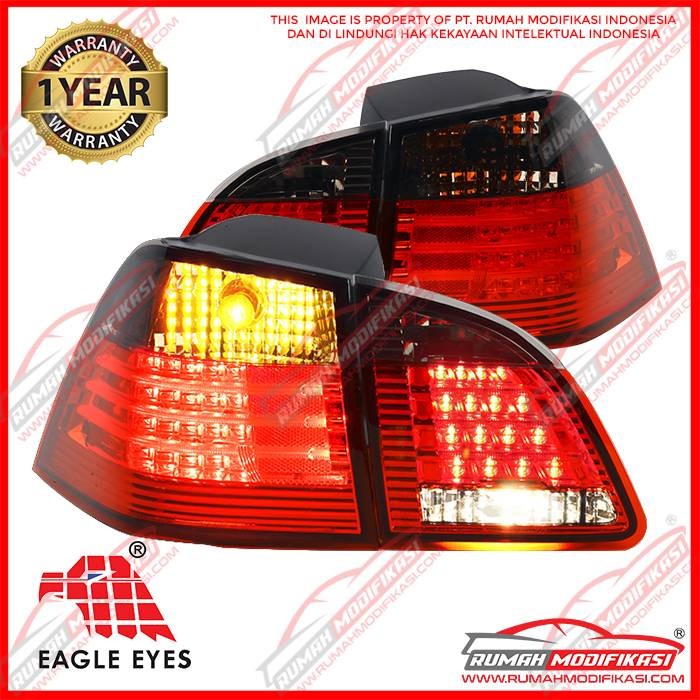 STOPLAMP BMW E61 WAGON 2004-ON - LED - EURO STYLE - RED SMOKE