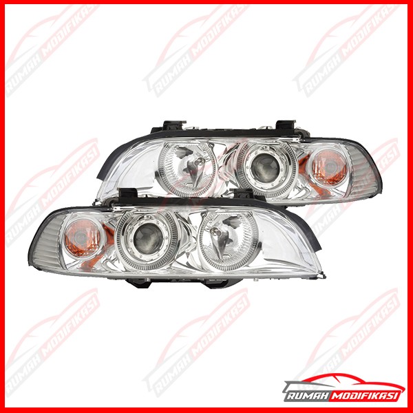 HEADLAMP BMW E39 1996-2002 - EAGLEEYES - ANGEL EYES - PROJECTOR