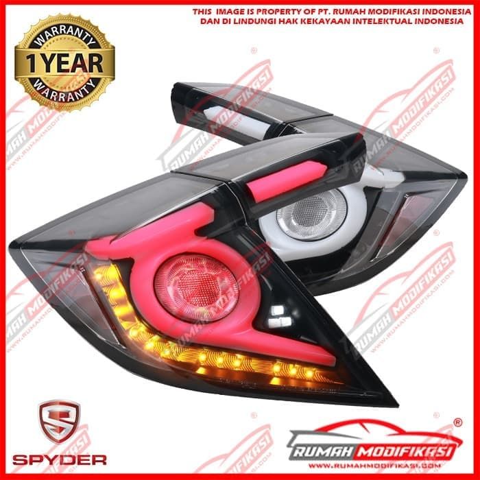 STOP LAMP - HONDA CIVIC 2016-2019 HB - WHITE BAR JDM - SEQUENTIAL