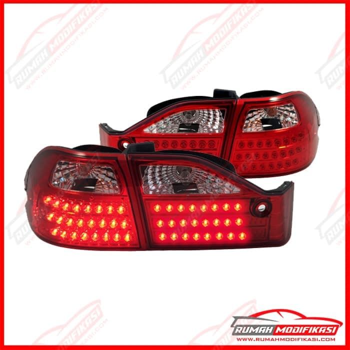 STOP LAMP HONDA ACCORD 1998-2002 - DEPO - LED - RED CLEAR