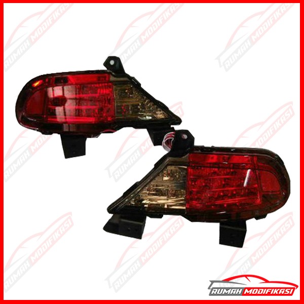 Bumper Lamp - Mitsubishi Pajero Sport 2008 - 2015 - Red Smoke