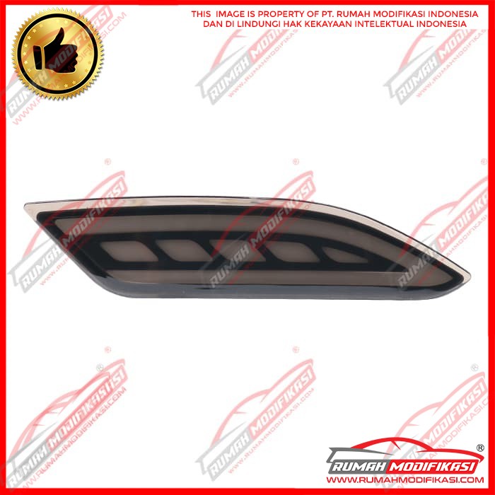 BUMPER LAMP - HONDA HRV 2015-ON - LED - LIGHT BAR - 2 FUNCTION - SMOKE