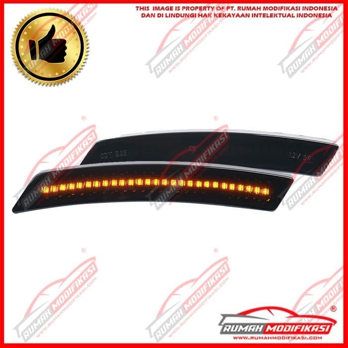 FRONT FENDER LAMP - MINI COOPER R56 2008-2014 - SEQUENTIAL - SMOKE