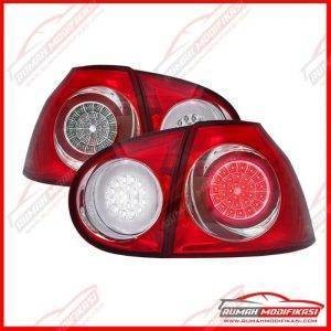 STOP LAMP - VW GOLF MK V 2003-2007 - EAGLEEYES - LED - RED CLEAR