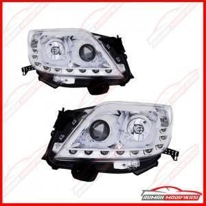 HEAD LAMP - TOYOTA PRADO FJ150 2009-2013 - ANGELEYES - LED - STARLINE