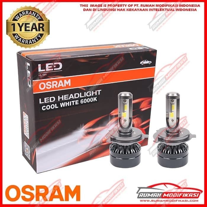 OSRAM - LED HEADLIGHT - H4 - HIGH LOW - 6000K PUTIH - 25 WATT