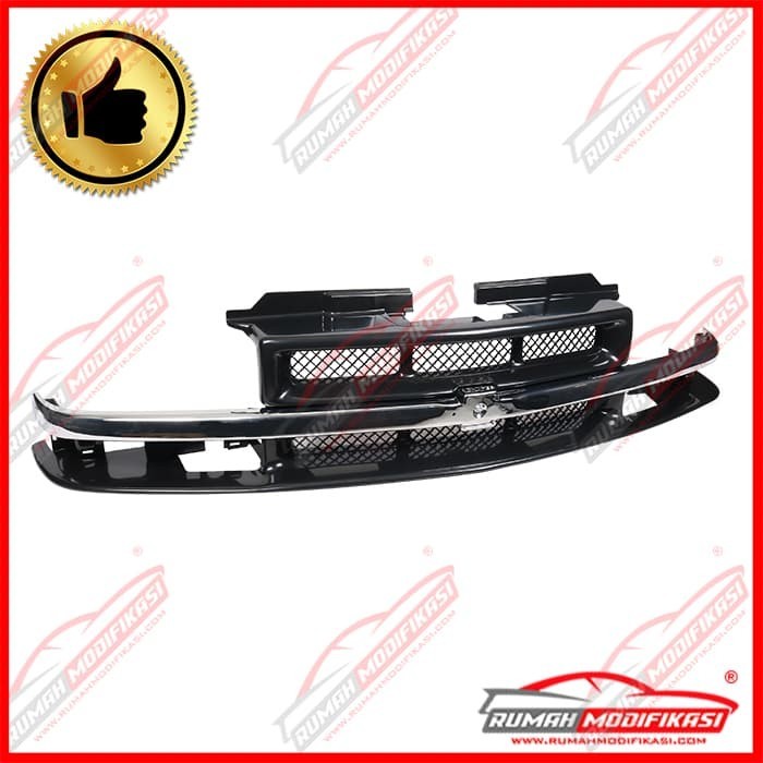 GRILL - OPEL BLAZER 1999-2005 - BLACK CHROME - TAIWAN - HIGH QUALITY