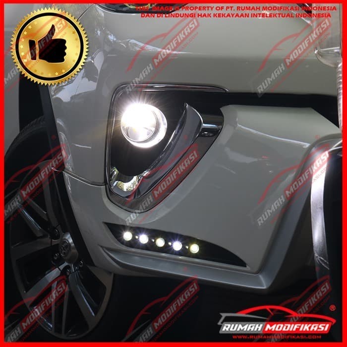 FOG LAMP - TOYOTA INNOVA REBORN 2016-ON - LED - 3 WARNA - SUPER BRIGHT