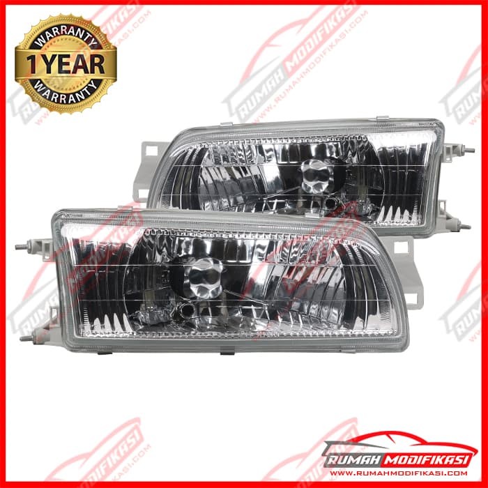 HEAD LAMP - MITSUBISHI LANCER 1993-1996 - OEM - REPLACEMENT - DEPO