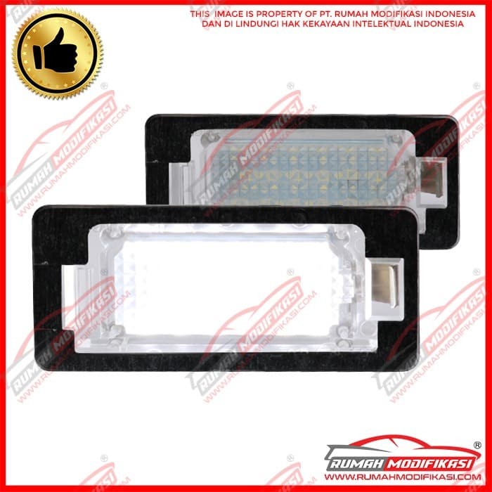 LAMPU PLAT NOMOR - BMW E90 2005-2013 - SUPER BRIGHT - PUTIH - LED