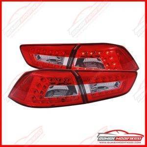 STOP LAMP - MITSUBISHI LANCER 2008-2016 - RED CLEAR - LED - EAGLEEYES