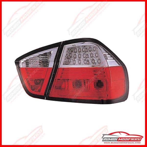 STOP LAMP BMW E90 2005-2008 - LED - LIGHT BAR - RED CLEAR - SONAR