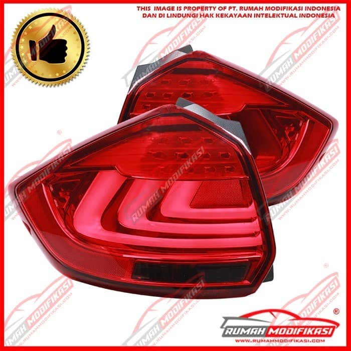 STOP LAMP - SUZUKI ERTIGA 2012-2017 - LIGHT BAR - SMOKE - 3 LINES