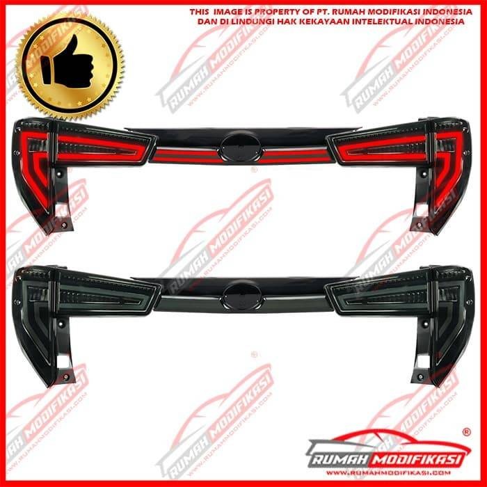 STOP LAMP - TOYOTA INNOVA 2015-ON - SMOKE - SEQUENTIAL - TRUNK LID - CEREMONIAL