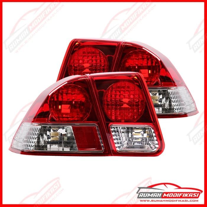 STOP LAMP HONDA CIVIC 2001-2005 - RED CLEAR - OEM - TYC