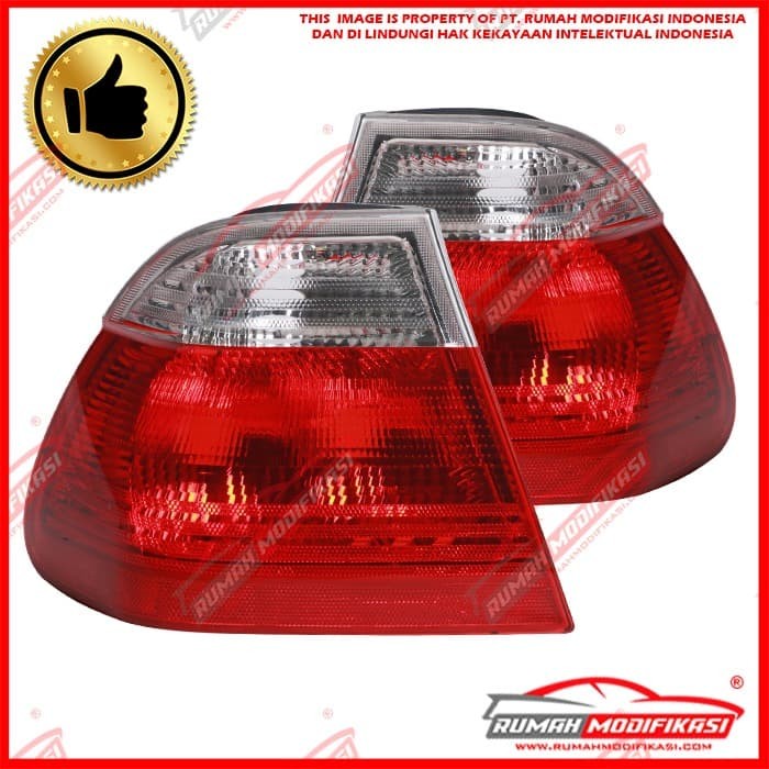 STOP LAMP - BMW E46 1999-2001 - TYC - RED CLEAR