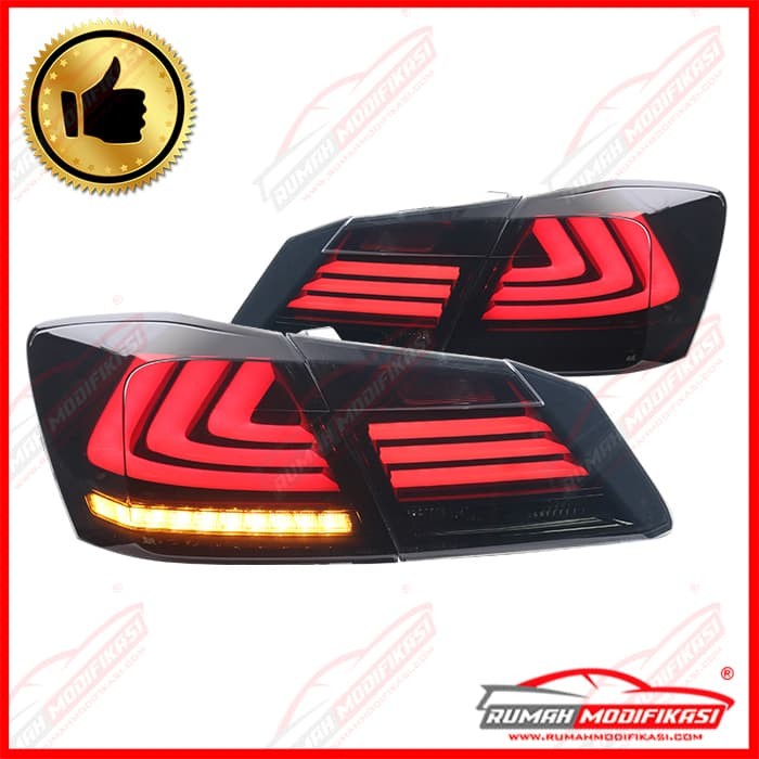 STOP LAMP - HONDA ACCORD 2013-2015 - LIGHT BAR - SMOKE - SEQUENTIAL