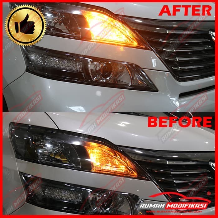 RM - SUPER BRIGHT LED - T20 - 12V - LAMPU SEIN - LED - YELLOW