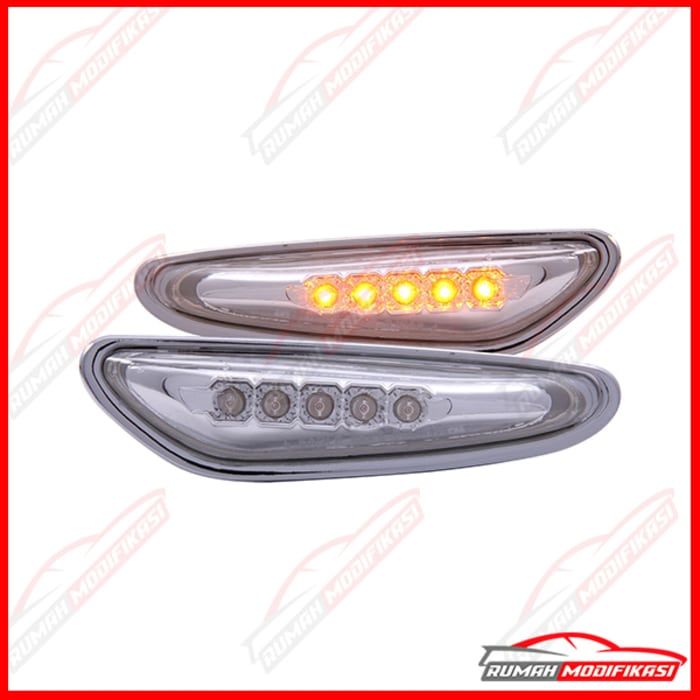 SIDE LAMP - BMW E90 2005-2008 - EAGLEEYES - ANGEL EYES CRYSTAL LED