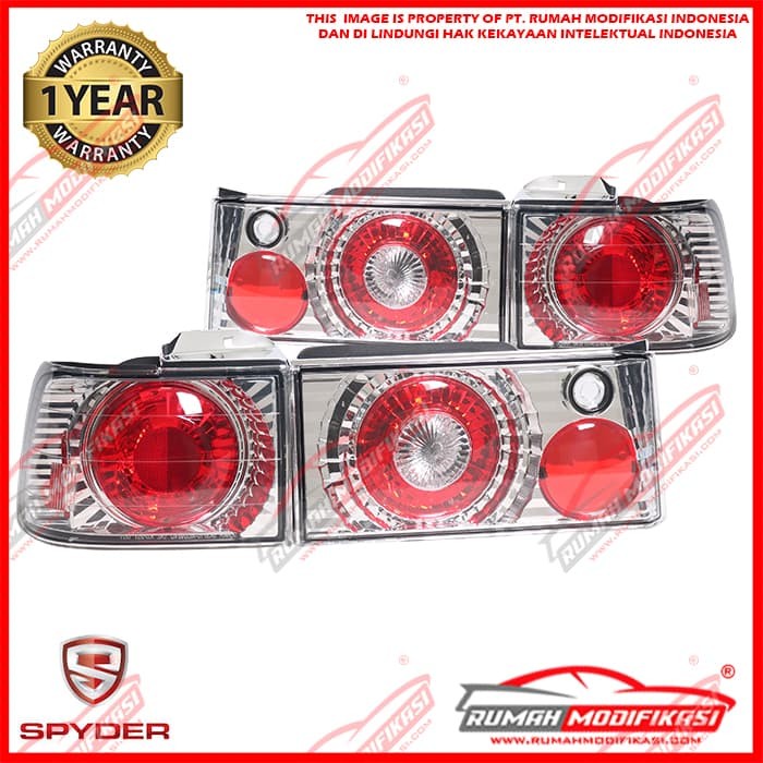 STOP LAMP - HONDA ACCORD MAESTRO 1990-1991 - CHROME - ALTEZZA