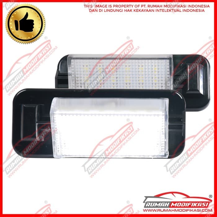 LAMPU PLAT NOMOR - BMW E36 1992-1997 - SUPER BRIGHT - PUTIH - LED