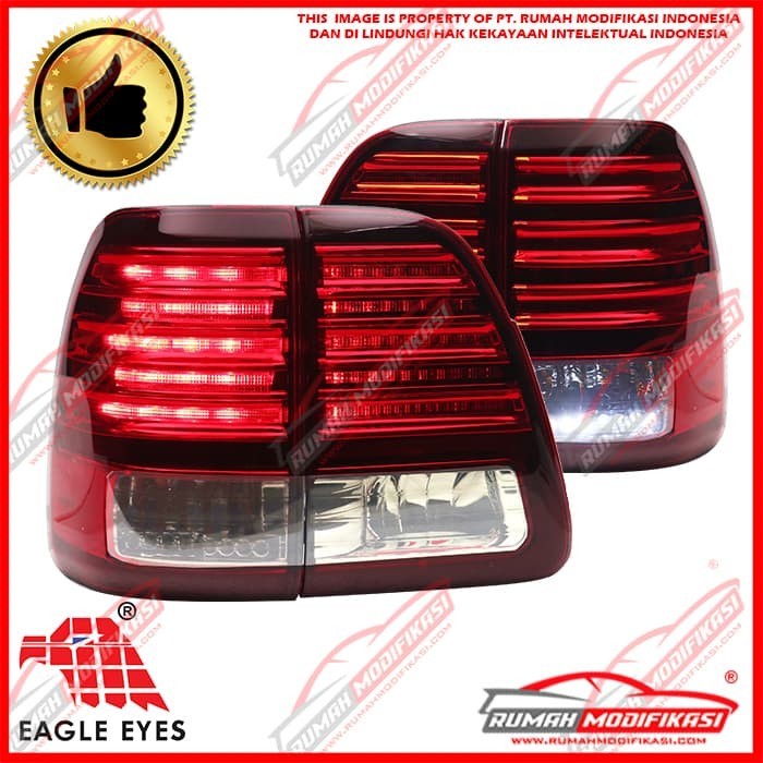 STOP LAMP - TOYOTA LAND CRUISER FJ100 99-07 - EAGLEEYES - RED CLEAR