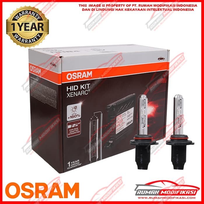 OSRAM - HID XENARC CONVERSION KIT - HB3 - 6000K - 12V - 35W - WHITE