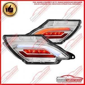 BUMPER LAMP - LEXUS RX270 2009-2015 - LIGHT BAR - LED - CHROME