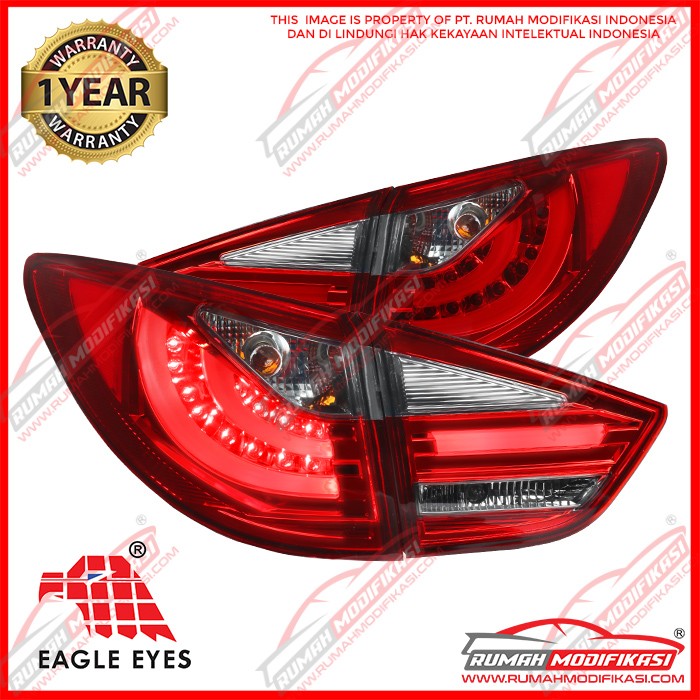 STOP LAMP HYUNDAI TUCSON 2010-2013 - LED - LIGHT BAR - RED SMOKE