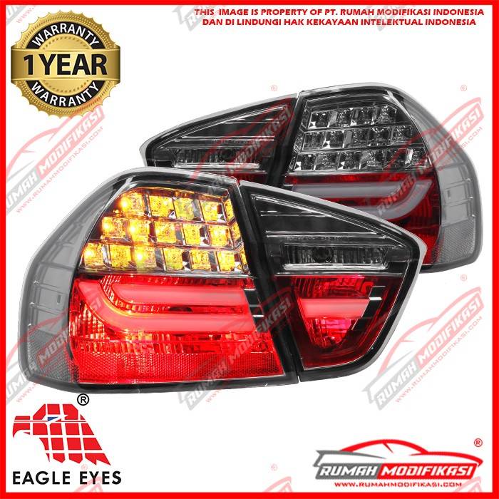 STOP LAMP - BMW E90 2005-2008 - LED - LIGHT BAR - SMOKE - EAGLE EYES