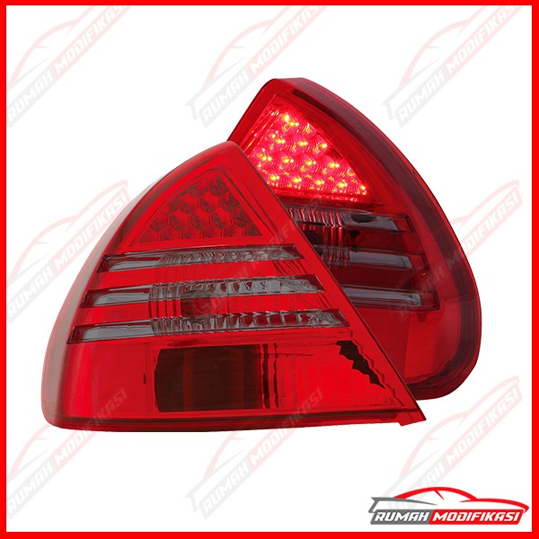 STOP LAMP - MITSUBISHI LANCER 1995-1997 - RED SMOKE - LED - EAGLEEYES