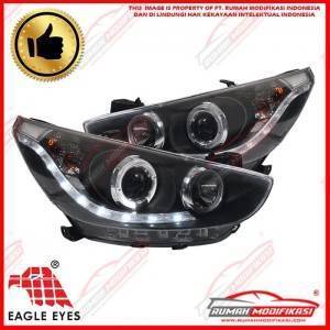 HEAD LAMP - HYUNDAI AVEGA 2011-2015 - EAGLEEYES - LED - ANGEL EYES
