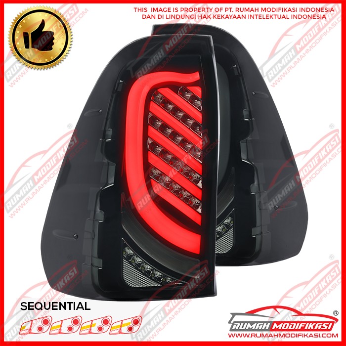 STOP LAMP - TOYOTA HILUX REVO 2015-2021 - SMOKE - SEQUENTIAL