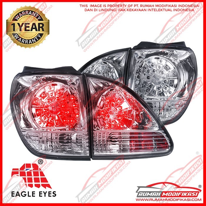 STOP LAMP - LEXUS RX300 - 2001-2003 - LED - CHROME