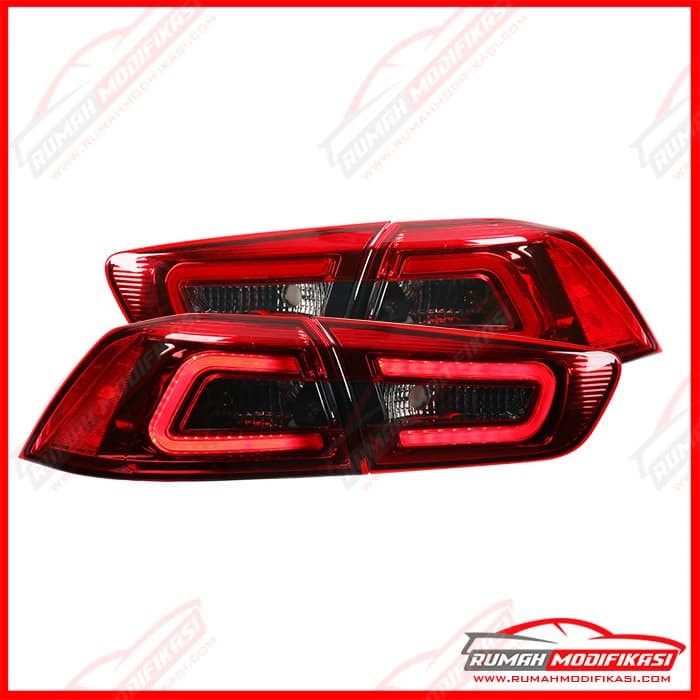 STOP LAMP MITSUBISHI LANCER 2008-2016 - RED SMOKE - LIGHT BAR