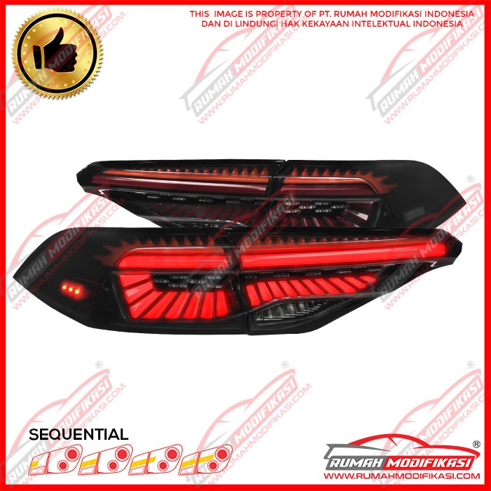 STOPLAMP - COROLLA ALTIS - 2020-ON - CEREMONIAL - SEQUENTIAL - SMOKE