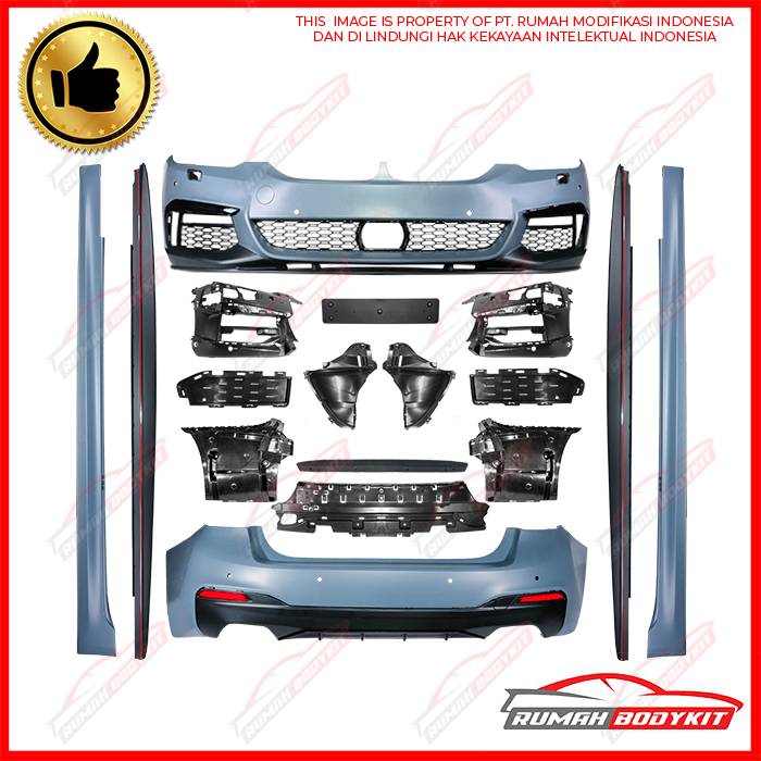 BODY KIT - BMW G30 2017 - ON - M-PERFORMANCE - 5 SERIES - UNPAINTED