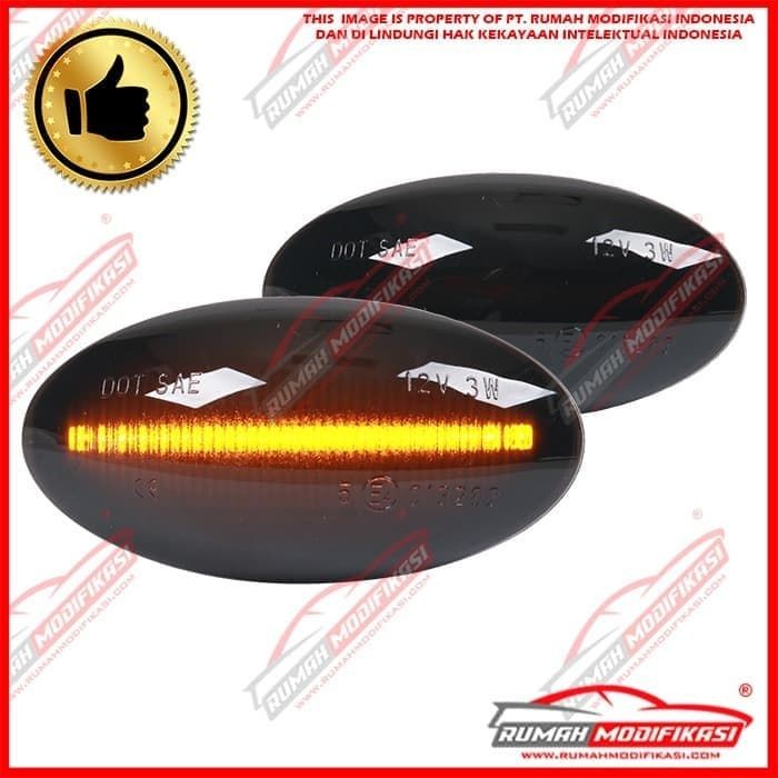 SIDE LAMP - SUZUKI SWIFT 2005-2013 - SMOKE - LED - SEQUENTIAL