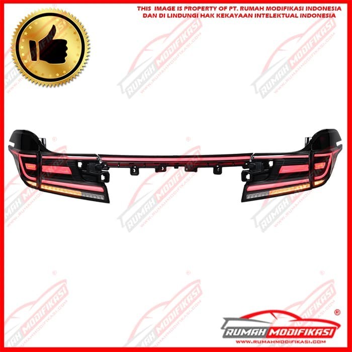 STOP LAMP - TOYOTA ALPHARD 2016-2018 - LIGHTBAR - SEQUENTIAL - BLACK