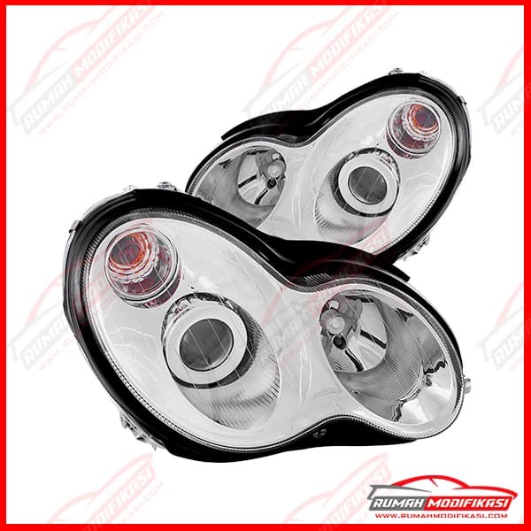 HEAD LAMP - W203 C-CLASS 2000-2007 - EAGLEEYES - PROJECTOR - AMG STYLE