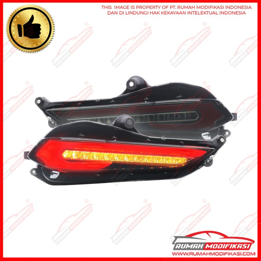 BUMPER LAMP - TOYOTA VIOS 2018-ON - SMOKE - LIGHT BAR