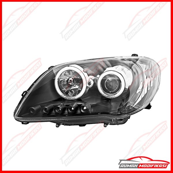 HEADLAMP - TOYOTA VIOS 2006 - 2007 - EAGLEEYES - ANGLEEYES - LED