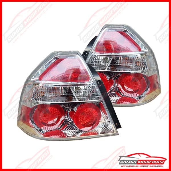 STOP LAMP CHEVROLET AVEO '06-08' RED CLEAR