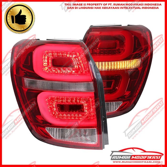 STOP LAMP - CHEVROLET CAPTIVA 2008-2015 - RED CLEAR - LIGHT BAR - LED