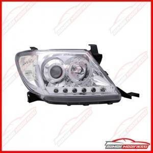 HEADLAMP - TOYOTA HILUX VIGO 2004-2010 - EAGLEEYES - ANGLEEYES - LED