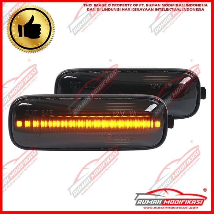 SIDE LAMP - HONDA CIVIC FERIO 1996-2000 - SMOKE - LED - SEQUENTIAL