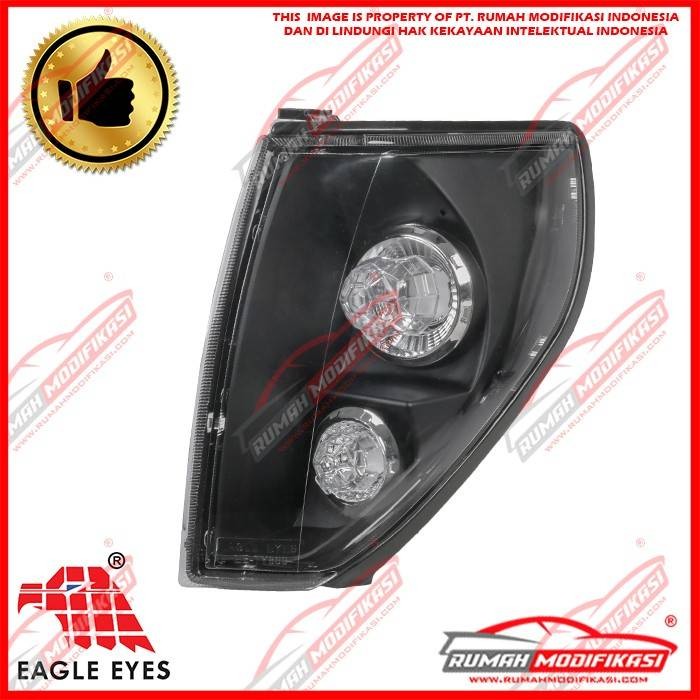 FRONT CORNER LAMP - TOYOTA PRADO FJ90 1997-2002 - BLACK