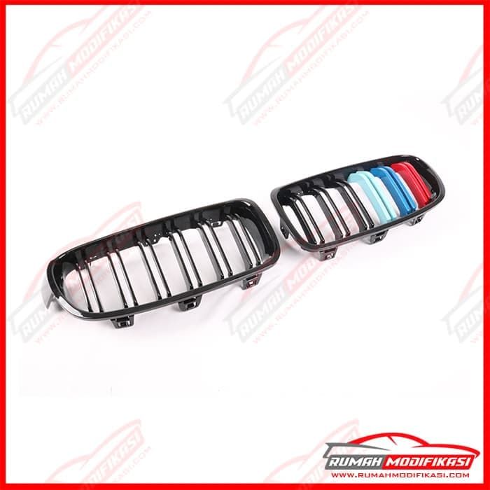 GRILL BMW F30 2012-2018 - DOUBLE SLATE - GLOSS - M3 STYLE