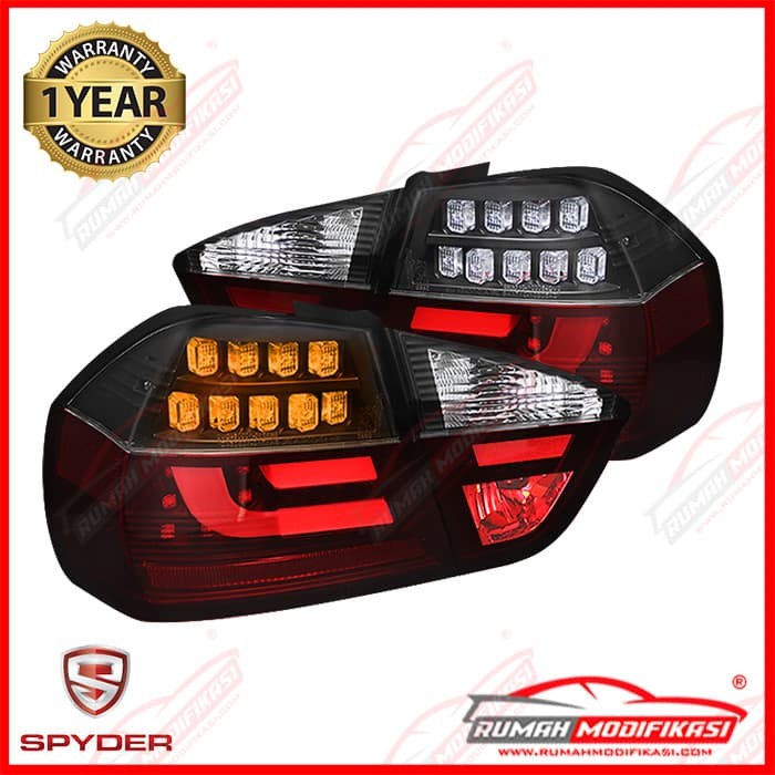 STOP LAMP - BMW E90 2005-2008 - LED - LIGHT BAR - RED BLACK - SONAR